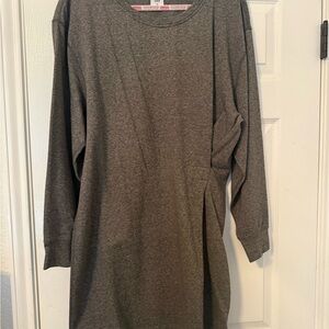 CAbi Charcoal Long Sleeve Top